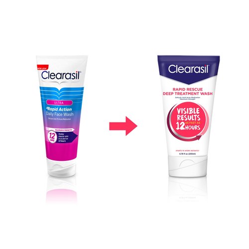 Clearasil Ultra Daily Face Wash 6.78 oz (Pack of 5)