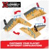 Tech Deck, Jump N’ Grind X-Connect Park Creator, Customizable and Buildable Ramp Set with Exclusive Fingerboard, Kids Toy for Ages 6 and up