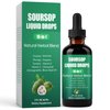 Soursop 10 in 1 Extract Drops, Soursop Bitters Liquid Drops with Sea Moss, Turmeric, Moringa, Oregano, Black Seed Oil, Ashwagandha, Chlorophyll, Sugar/Gluten Free, Natural Flavor (1)