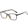 ANRRI Blue Light Blocking Glasses Anti Eyestrain UV Filter Computer Game Eyeglasses Lightweight Tortoise Frame