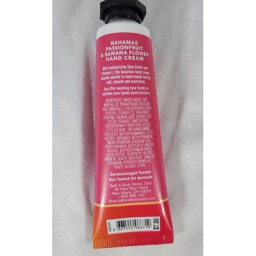 Waikiki Beach Coconut & Passionfruit & Banana Flower - 2 PC Bundle - Hand Cream - 1 fl. Oz each - Travel Size