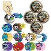 Crazy Aaron's Putty Mini Tins Lost Treasure Guardians Peel to Reveal Putty and Charms (Collect All 10) Gift Set Party Bundle - 4 Pack (.47oz Each) *Items are Assorted and May Contain Duplicates