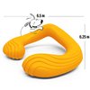 Nylabone C-Shuu Interactive Dog Toy – Lightweight Squishy Dog Chase Toy for Creative Play & Dog Exercise