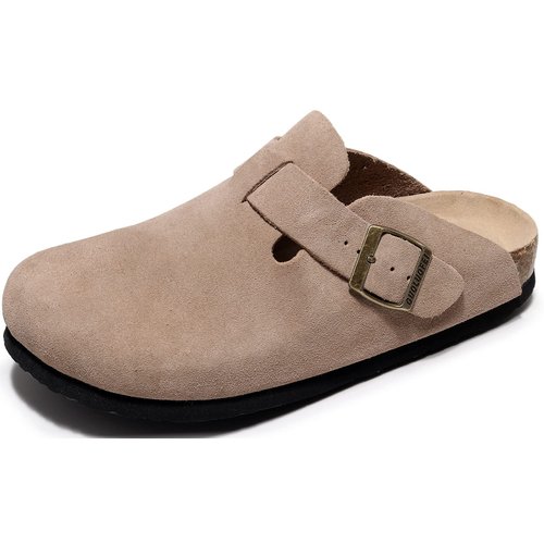 guoluofei Clogs For Women, Womens Clogs- Mules House Slipers With Arch Support And Adjustable Buckle