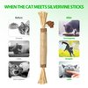 10 Park Silvervine Cat Toy, Silvervine Sticks for Cats, Cat Toy with Silvervine, Cat Chew Stick for Aggressive Chewers, Kitten Teething, and Dental Health - Silvervine Cat Toys for Hours of Fun