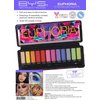 BYS Eyeshadow Palette Tin with Mirror and Applicator 12 Shades (1, Euphoria)