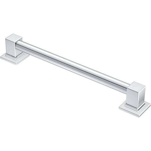 Moen YG8812CH 90 Degree 12-Inch Designer Grab Bar, Chrome