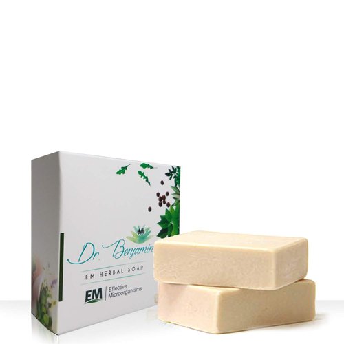 [ Handmade Natural EM (Effective Microorganism) Technology and Herb Bar Soap ] Dr. Benjamin EM Pearl Bath Soap 4.4 oz
