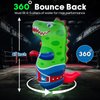 Light-Up Inflatable Dinosaur Punching Bag with Roar Sound - Dinosaur Toys for Kids 2-3-5-7 Years Old, 47” Bop Bag with Instant Bounce Back- Toddlers Boxing Bag Toy (3 AAA Batteries Required)