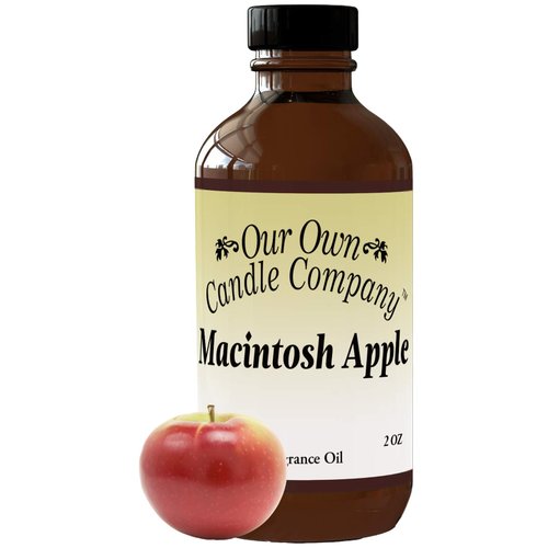 Our Own Candle Company - Macintosh Apple Scented, Premium Grade Home Fragrance Oil for Diffusers (2oz)