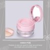 minkissy 2Pcs Mini Loose Powder Box - 3g Powder Cases for Traveling Powder Case Bulk Body Powder Cosmetic Case for Women Travel Abs