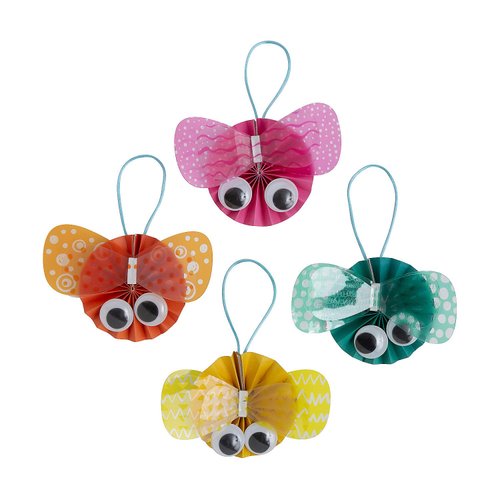Fun Express Googly Eyes Bug Craft Kit - VBS Vacation Bible School Supplies/Decor - Makes 12