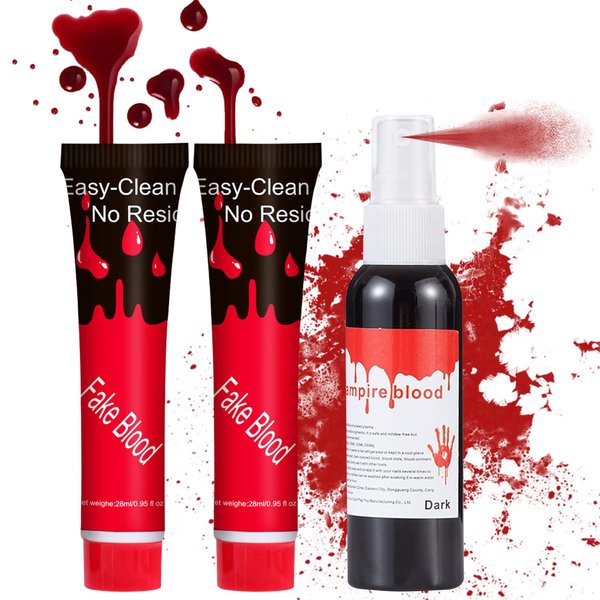 Kaynest Fake Blood Scar Wax SFX Foundation Makeup