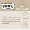 Proraso After Shave Balm for Men, Sensitive Skin Moisturizer with Oatmeal and Green Tea, 3.4 Fl Oz (Pack of 1)