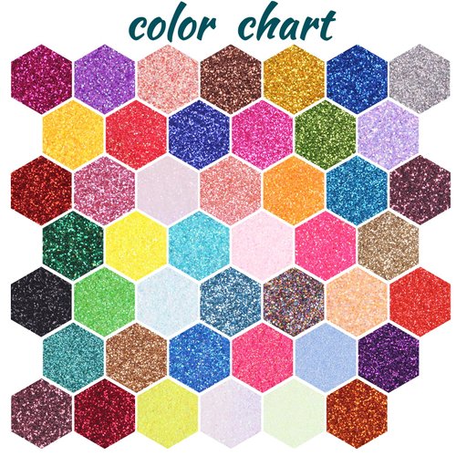 Ultra Fine Glitter for Nails, Set of 45 Colors, Extra Fine Resin Glitter Powder, Holographic & Iridescent Glitter for Epoxy Resin, Body Glitter for Face Hair, Arts and Crafts Glitter Bulk for Tumblers