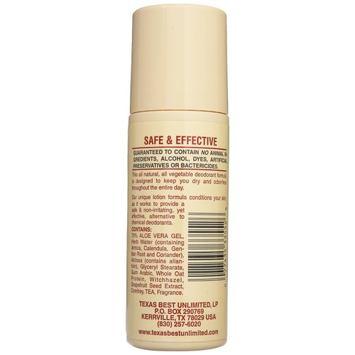 Alvera All Natural Roll-on Deodorant Aloe and Almonds - 3 Oz, 3 Fluid Ounce