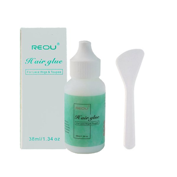 Wig Glue-Invisible Bonding Glue 1.3oz, Strong Hold Hair Glue for Wigs and Hair Systems,Transparent Lace Adhesive for Hair Replacement (1bottle)