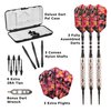 Viper by GLD Products Desert Rose Soft Tip Darts with Storage/Travel Case, 16 Grams,Pink,20-0600-16