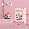Fzjjyana Cute Panda Building Blocks (Set of 4) Panda Mini Building Block Sets are All Individually Packaged Adult Building Block Toys Children's Panda Gifts