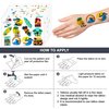 8 Sheets (96PCS) Surf Temporary Tattoos Surfing Beach Theme Birthday Party Decorations Favors Supplies Stickers for Kids Girls Boys Gifts Classroom School Prizes Rewards