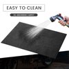 Datanly Garage Floor Mat 29 x 36 Inch Oil Spill Mat Oil Absorbent Pads Reusable, Washable, Waterproof Backing Contains Liquids, Protects Garage Floor or Driveway Surface, Black (1 Pcs)