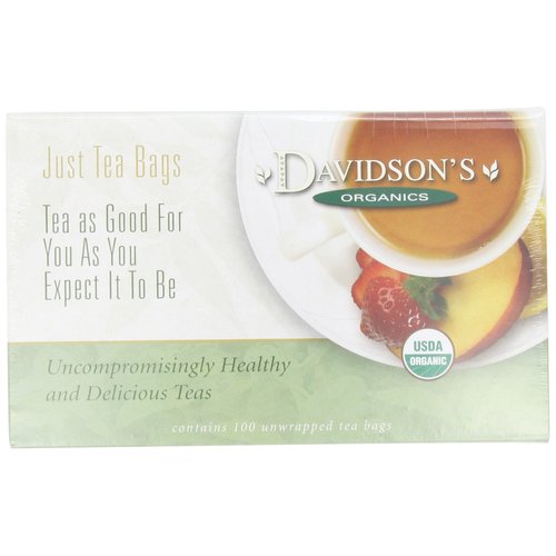 Davidson's Organics, Rosehips, 100-count Unwrapped Tea Bags