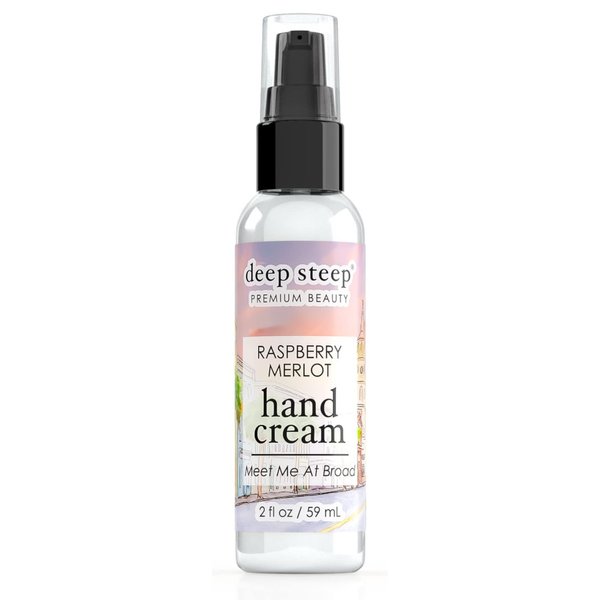Deep Steep Hand Cream, 2 oz (Raspberry Merlot- Meet Me at Broad)