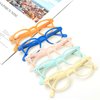 Kerecsen Reading Glasses 6 Pack Great Value Quality Readers Spring Hinge Color Glasses (6 Pairs MIx Color, 4.00)