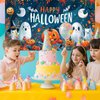 Halloween Backdrops for Kids Children Parties 4x6 ft Night Happy Halloween Banner, Ghost Halloween Party Decorations Halloween Party Banner, Spooky Halloween Decorations Indoor (C)