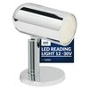 Five Oceans LED Reading Light, RV Interior Lights, LED Light Fixtures, Rocker On-Off Switch, 12-30V, Warm White LED, for RV, Boat, Camper, Motorhome, Trailer, Truck - FO3733