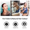 MINA ibrow Hair Color Tint Kit With Nourishing Oil & Brush Combo Pack (Black)