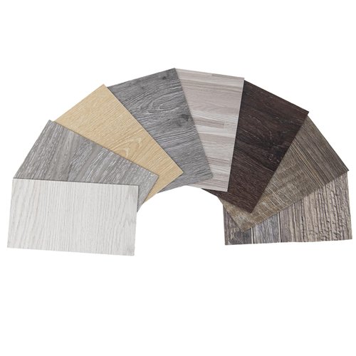 Art3d Peel and Stick Floor Tile Vinyl Wood Plank Samples Set of 8, Rigid Surface Hard Core Easy DIY Self-Adhesive Flooring