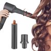 2In1 Long Hair Curling Barrels 1.6 Inch/40mm and Adapter for Airwrap Styler Into A Hair Dryer Combination
