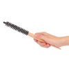 Small Volumizing Bangs Hair Brush Hairdressing Comb Hair Curler Brush Makeup Comb Teasing Brush for Blow Dry Hair(20mm)