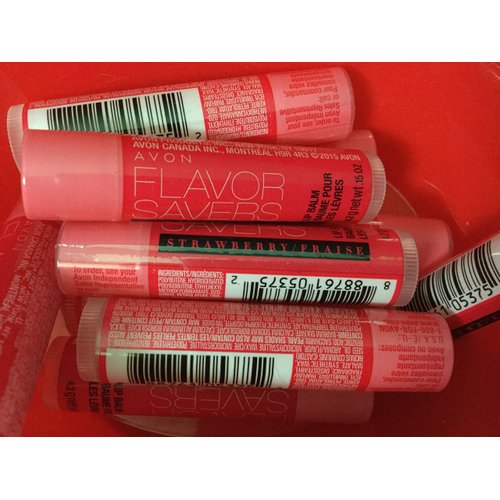 Avon Flavor Savers Lip Balm Strawberry (Lot of 10)