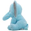 KINREX Elephant Stuffed Animals – Stuff Animal Plush Toy for Babies Girls Boys, Elephants Plushie Teddy Bear Toys for Birth Stats Baby Shower Infant Newborn Boy & Girl, Blue Measures 9 Inches