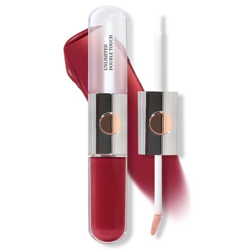 Matte Hydrating Lip Glow Oil Transparent Plumping Lip Gloss Double-ended Long-Lasting Wear Non-Stick Cup Not Fade Waterproof Liquid Lipstick for Girls and Women