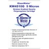 KleenWater KW4510G Meltblown Dirt Rust and Sediment Water Filter Replacement Cartridges, Set of 4