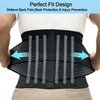 TESETON Back Support Belt for Women and Men, Lower Back Brace, Back Stretcher for Lower Back Pain Relief, Scoliosis, Sciatica,Herniated Disc,Protect Belt,training belt for Workout 03 Black XXL