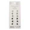 Scunci No Slip Snap Clips, 6ct, 5cm