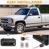 Exterior Door Handle w/ Lock Cylinder for Chevy C1500 C2500 C3500 HD K1500 K2500 K3500 GMC Yukon 1988-1994 Front Left & Right Chevrolet GMC Truck Door Handles with Locks Replace 15742229, 15742230