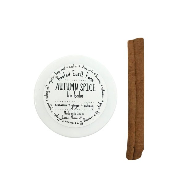 Autumn Spice Lip Balm - 0.5 fl oz - Pumpkin Spice Scented with Ginger and Cinnamon