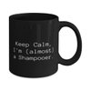 Game On Novelties Love Shampooer 11oz 15oz Mug, Keep Calm, I'm (almost) a Shampooer, Gag Gifts for Coworkers from Friends, Birthday Gifts, Conditioner, Hair care, Beauty, Personal care, Health