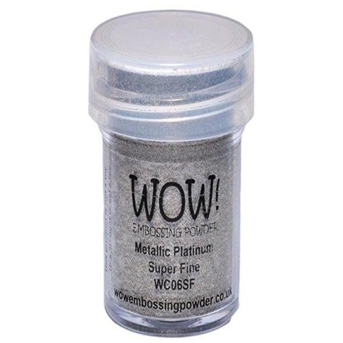Wow Embossing Powder WOW Embossing Powder, 15ml, Platinum
