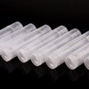 100Pcs 5ML Transparent Clear Empty Lip Balm Tubes Containers