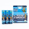 Mad Gab's Moose Smooch Blueberry Lip Balm | Moisturizing and Certified Organic | Made with Organic Olive Oil, Beeswax, and Vitamin E | Gift Set (3 Pack)