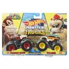 Hot Wheels Monster Trucks Pack 2 Nintendo Toy Cars 1:64 Scale Gift for Kids 3+ Years (Mattel HDH82)