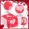 Geyoga 100 Pcs Heart Cocktail Napkins for Wedding 6.5 x 6.5 Inch 3 Ply Disposable Love Paper Napkins for Birthday Bridal Shower Valentine Wedding Reception Beverage Bar Anniversary Romantic Party
