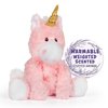 Warm Pals - Princess Pink Unicorn - 1.5lbs - Cozy Microwavable Lavender Scented Plush Toys - Heated Stuffed Animal - Heatable Coolable Bedtime Comfort Plushie