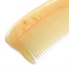TAN MUJIANG Wooden Hair Comb Sheep Horn